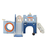 10-1 Toddler Slide Set,Kids Slide for Toddlers Ages 1+, Basketball Hoop Pirate Ship Themed Slide with Ship Head Indoor& Outdoor - V.I.P Digital Presence