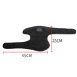Electric Shoulder Brace Heated Knee Massager Vibration Massage Black Support Strap with Adjustable - V.I.P Digital Presence