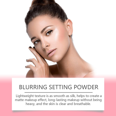 Setting powder with brush， Natural Makeup Light, Delicate Breathable Fit Dry And Wet Dual Use Powder Lasting Makeup - V.I.P Digital Presence