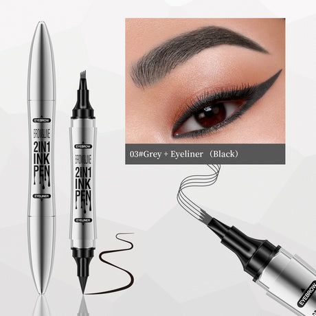 Hellokiss Eyeliner and eyebrow pencil 2 in 1 - V.I.P Digital Presence