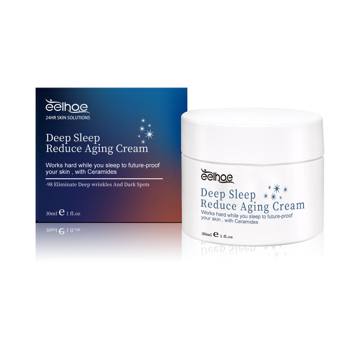 Deep Sleep Reduce Aging Cream, Firming Light Lines Brightening Skin Tone Moisturizing Skin Care Sleep Cream - V.I.P Digital Presence