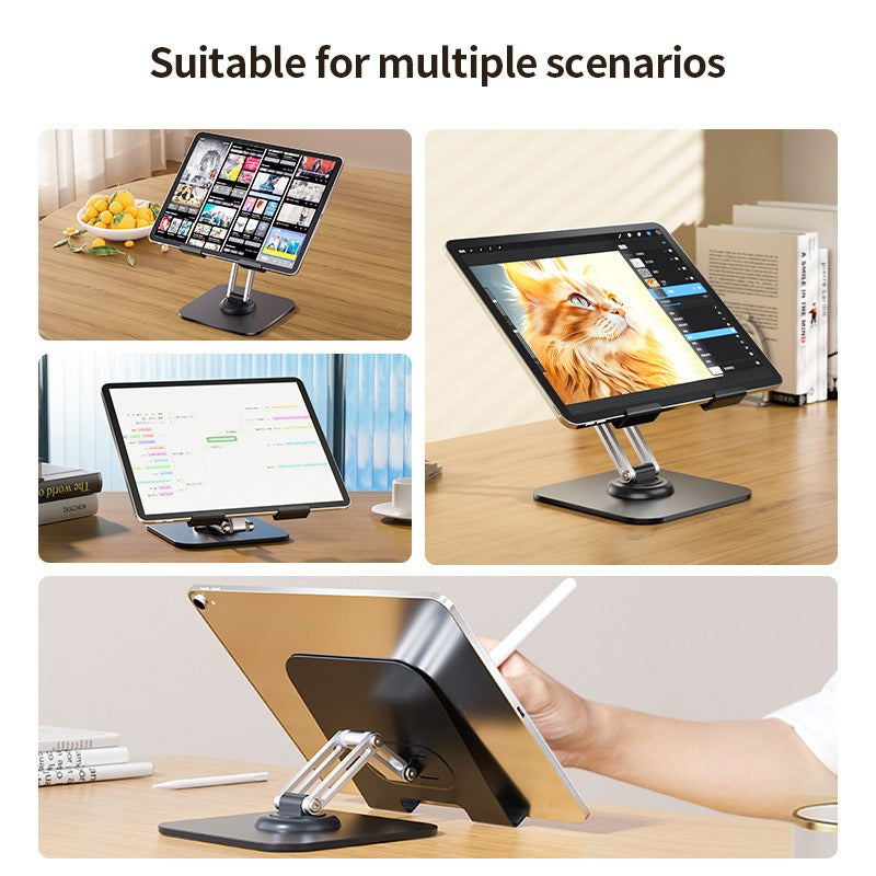 Pad Stand Holder 360 degree Adjustable Tablet Stand for Desk - V.I.P Digital Presence