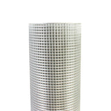 Hardware cloth 1/4 inch 48 inch x 100 foot 23 gauge, hot-dip galvanized welded metal wire fence roll
