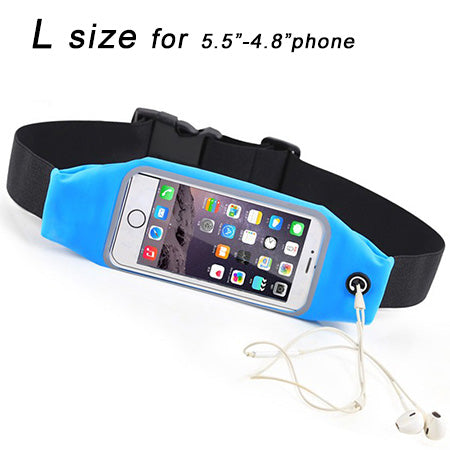 Case For Meizu m3 note U10 m3s Sports Belt Running Waist Bags Waterproof Fanny Pack Workout Cover Gym Case For Maze m3 note u10 - V.I.P Digital Presence