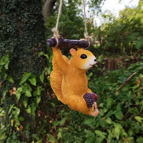 Garden courtyard outdoor decoration squirrel resin pendant - V.I.P Digital Presence