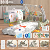 Kids Toys Hobbies Mat 4 IN 1 Baby Walker Gym Training Foldable Musical Paly Mats with Piano and Light - V.I.P Digital Presence