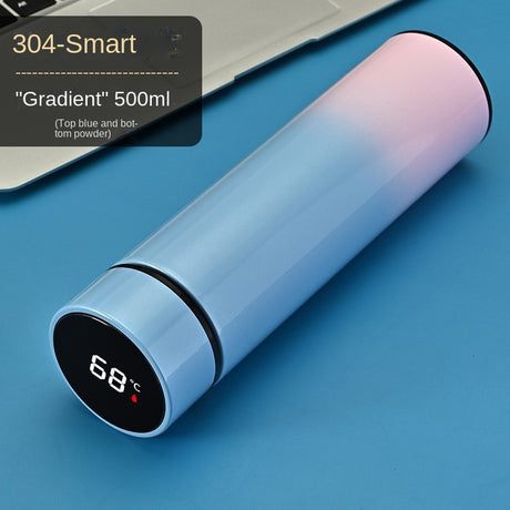 Smart Temperature Measurement Insulated Cup 304 Stainless Steel Water Cup Portable Home Cup Gift Cup Wholesale Engraving - V.I.P Digital Presence