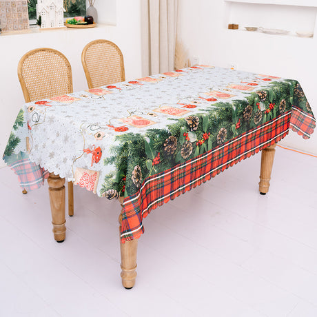 Christmas Decoration Creative Christmas Printed Tablecloth Table Flag Christmas Desktop Decoration Supplies - V.I.P Digital Presence
