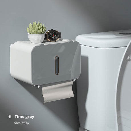 Toilet Tissue Box In The Living Room, Toilet, Induction Automatic Paper Output, No Punching, Waterproof Wall Hanging Paper Box - V.I.P Digital Presence