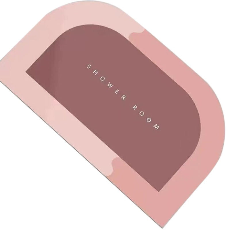Soft cushion floor mat absorbent foot mat bathroom non-slip quick-drying toilet door carpet bathroom door mat - V.I.P Digital Presence