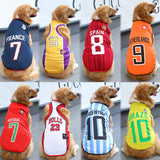 Pet Small Medium and Large Dogs Fadou Cat Teddy Golden Hair Samo Dog Clothes Vest