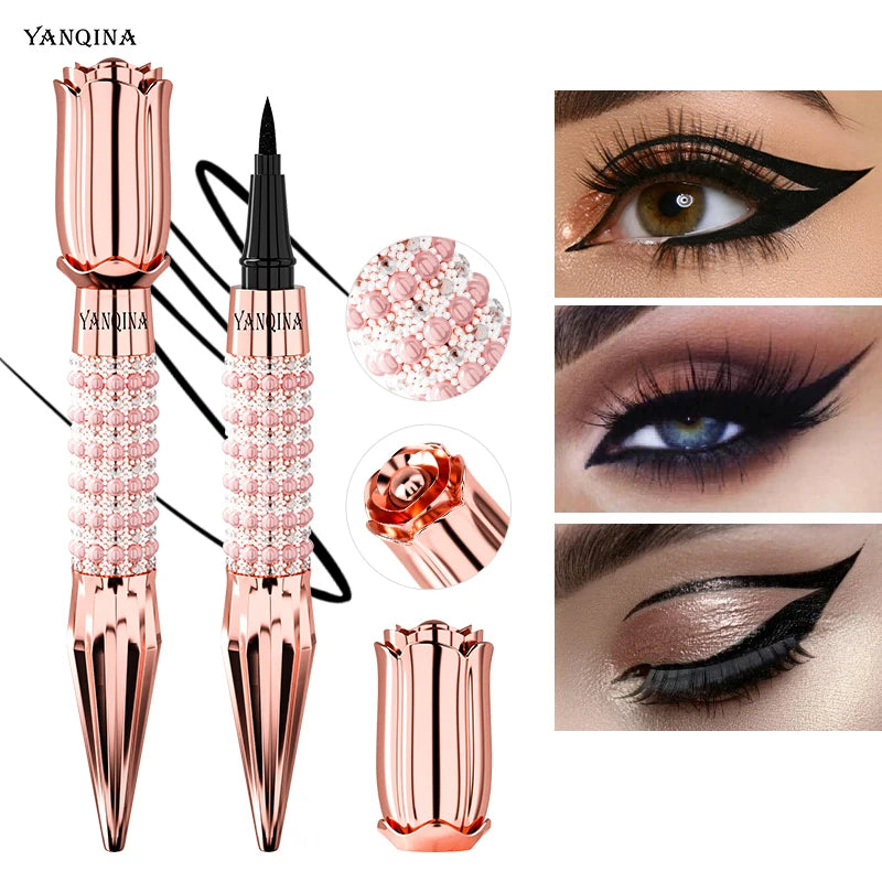 Fast Quick Dry Queen Luxury Eyeliner Soft Smooth Eye Liner Waterproof Eyeliner Cosmetics Black Eyeliner Pen Eyes Makeup - V.I.P Digital Presence