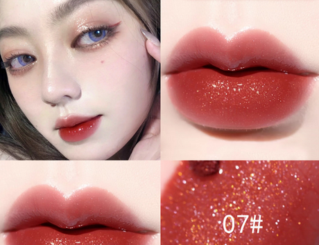 Dudu Lip Gloss Colorless Transparent Lip Gloss Bright Crystal Lip Gloss Glass Lip Fine Glitter Pearl With Shiny Jelly Color - V.I.P Digital Presence