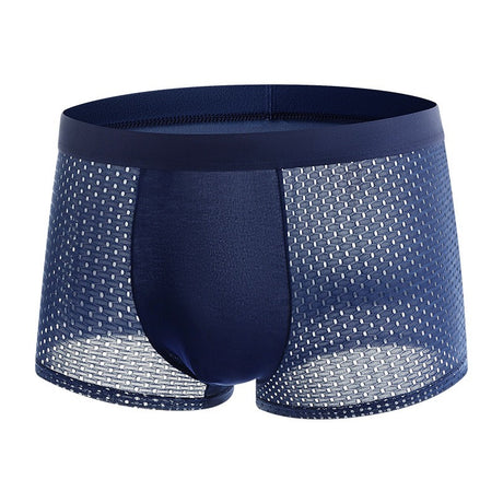 Mesh ice silk mesh underwear for men's square angle underwear - V.I.P Digital Presence
