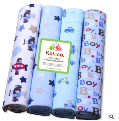4Pcs/Lot Baby Blankets Newborn Muslin Diapers 100% Cotton Baby Swaddle Blanket for Newborns Photography Kids Muslin Swaddle Wrap - V.I.P Digital Presence