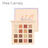 Mee Carney Beauty Makeup 16 Color Eye Shadow Plate Ins Matte Pearl Glitter Pink Earth Color Eye Shadow Plate MC12 - V.I.P Digital Presence