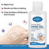 Hand Sanitizer Gel Bacteriostatic Gel Disinfection Sterilization Liquid Hand Soap Portable No-wash 50ML