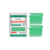 Dental Floss Picks, Dental Cleaning Interdental Flossing Disposable Household Portable Floss Stick - V.I.P Digital Presence