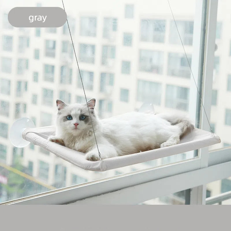 Upgrade cat hammock four season pet bed suction cup hanging cat bed folding window sill cat bed pet supplies - V.I.P Digital Presence