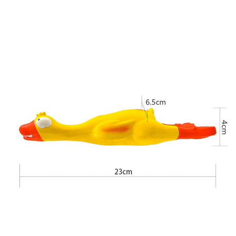 Pet Latex Toy Soft and Durable Latex Squeaky Duck for Small and Medium Dogs - V.I.P Digital Presence