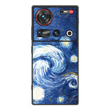 Nubia Z70Sultra Phone Case Leather Business Anti-drop Protective Cover Classic Starry Sky - V.I.P Digital Presence