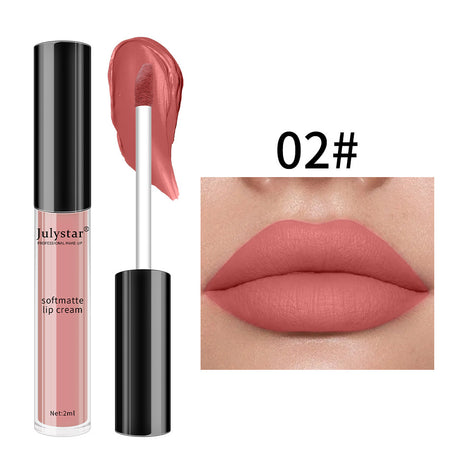 Christmas Makeup Powder Mist Matte Candy Lip Glaze Matte Long Lasting Moisturizing Liquid Lipstick - V.I.P Digital Presence