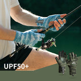 Professional UPF50+ Lure Fishing Gloves Half Finger Sun protection Ice silk Fishing Gloves For Men - V.I.P Digital Presence