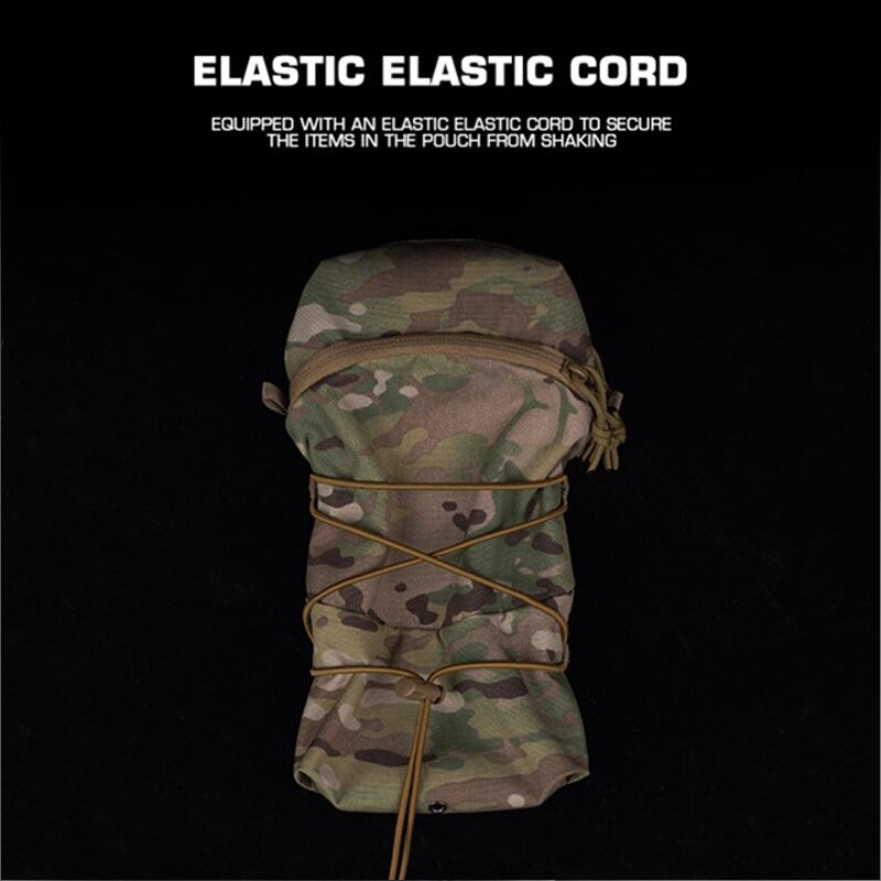 Tactical MOLLE Cylindrical Bag, 1.5L, for FCPC & GP Backpacks. - V.I.P Digital Presence