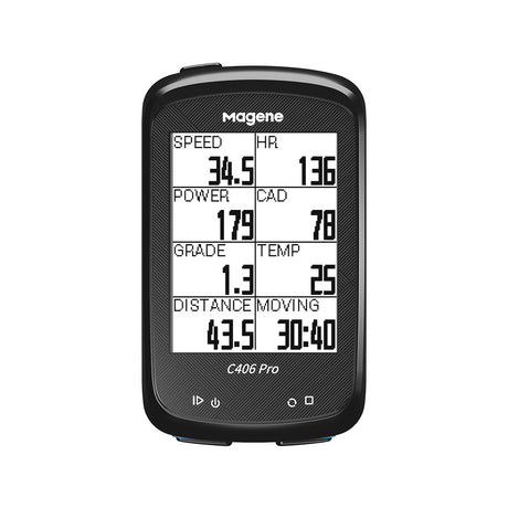 Magene Mckin C406pro Bicycle Wireless Smart Stopwatch English Version GPS Speed Monitoring Riding ANT+ - V.I.P Digital Presence
