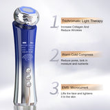 Portable Microcurrent Facial Device Lifting Tighten Wrinkle Removal Skin Care Whitening Handheld Facial Massager - V.I.P Digital Presence