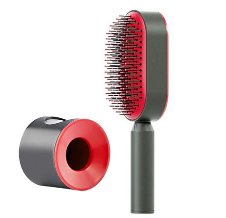 Upgraded Press Type Cleaning Design Air Cushion Comb For Women's Long Hair Air Bag Massage Comb Household Comb - V.I.P Digital Presence