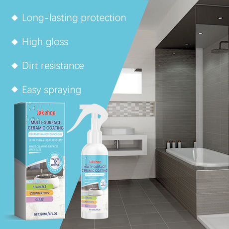 Home Ceramic Coating Spray Interior Tile Cleaning And Polishing Remove Wax Dirt Refurbishing Spray - V.I.P Digital Presence