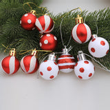 Christmas decorations Christmas trees gifts decorations mini painted Christmas balls - V.I.P Digital Presence