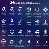 2500K-9000K Microphone LED Fill Light LED Mini Video Vlog Full-Color RGB Mic Light For Smartphone SLR Camera V03 - V.I.P Digital Presence