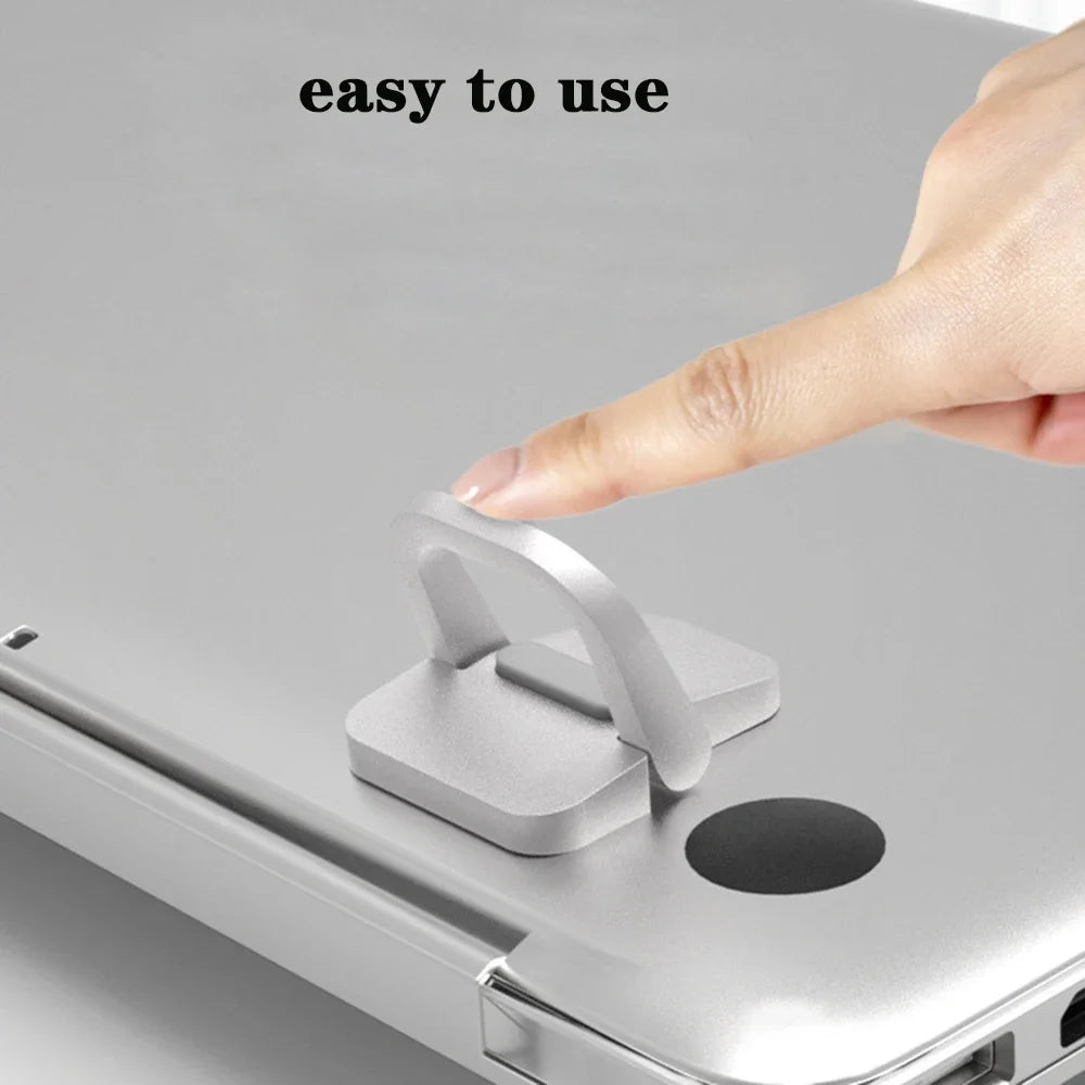 Mini Foldable Laptop Stand, Portable Computer Keyboard , Self-Adhesive Invisible Notebook Stand and Keyboard Lift for Desk - V.I.P Digital Presence