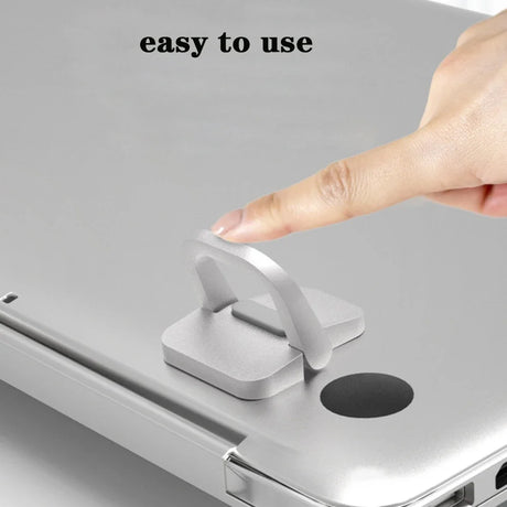 Mini Foldable Laptop Stand, Portable Computer Keyboard , Self-Adhesive Invisible Notebook Stand and Keyboard Lift for Desk - V.I.P Digital Presence