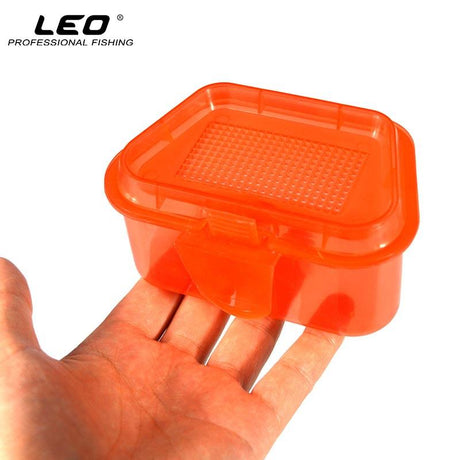 LEO Breathable Plastic Fishing Live Bait Storage Box Earthworm Bloodworms Bait Container - V.I.P Digital Presence