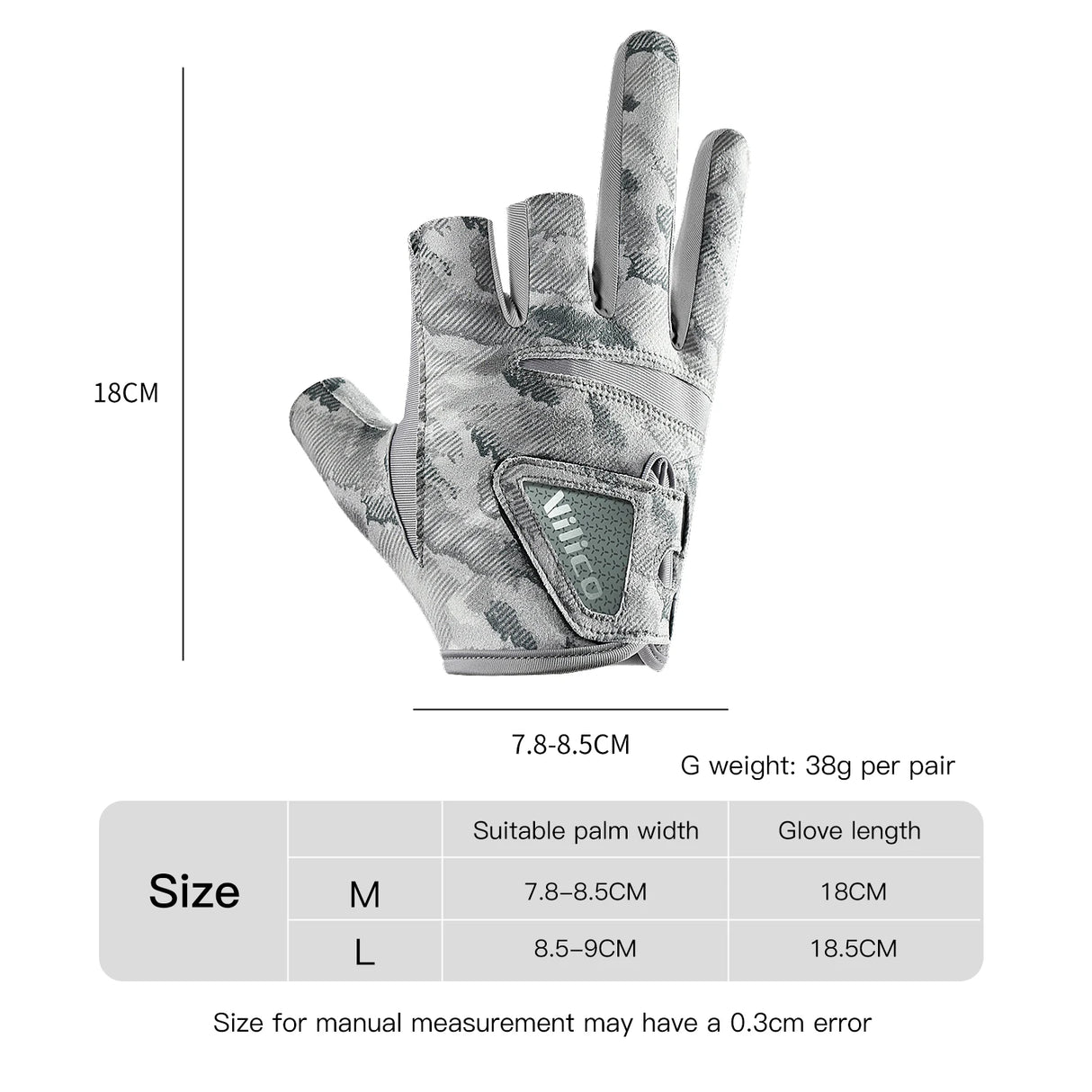 Outdoor fishing equipment - thin comfortable breathable leak proof 3-finger lure fishing gloves - V.I.P Digital Presence