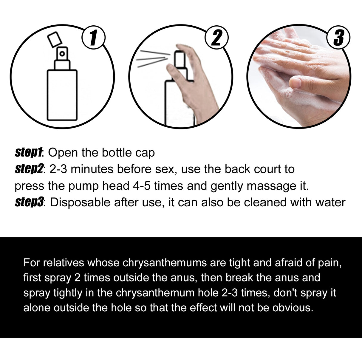 Posterior Relaxation Spray, Body Maintenance Toning And Strengthening Stamina Treatment Spray - V.I.P Digital Presence