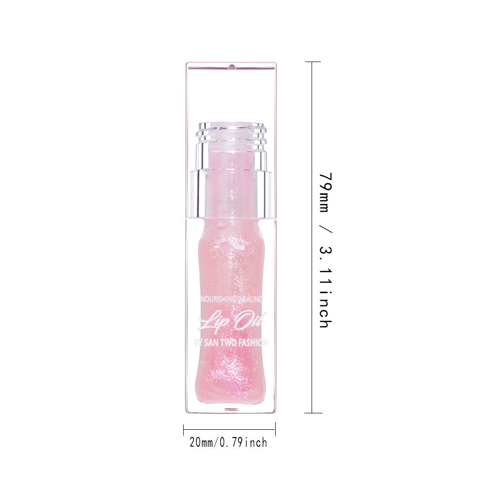 Hydrating Color Changing Lip Gloss Sparkling Shimmer Lip Oil Plumping Liquid Lipstick - V.I.P Digital Presence