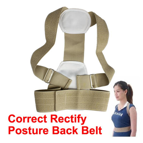 Adjustable Rectify Back Posture Corrector Brace Humpbacked Prevent Back Shoulder Support Belt Posture Correction Therapy Belt - V.I.P Digital Presence