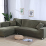 Solid color sofa cover, elastic tight package, full cover, fabric sofa cover, sofa cushion, sofa cover