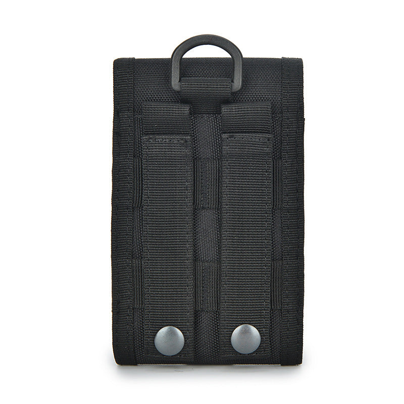 Tactical mobile phone waist bag, belt hanging bag, 6-inch waterproof mobile phone bag, multifunctional tactical accessory bag - V.I.P Digital Presence