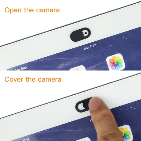 6Pcs/lot  WebCam Cover Shutter Magnet Slider Plastic For iPhone Web Laptop PC For iPad Tablet Camera Mobile Phone Privacy Sticker - V.I.P Digital Presence