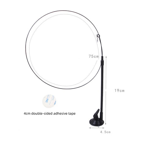 Suction cup cat toy stick that can be attached and held with steel wire multi head interchangeable cat toy and pet supplies - V.I.P Digital Presence