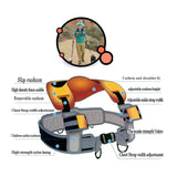 Toddler Hands-Free Shoulder Carrier with Cushioned Hip Seat Nylon Ankle Straps Child Rider Infant Travel Backpack Mochila Bebe - V.I.P Digital Presence