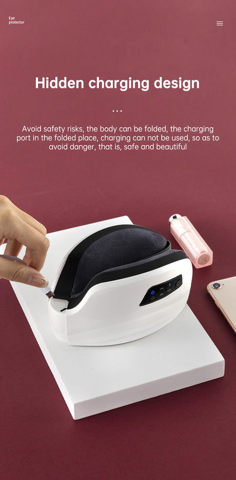 Eye Massager Air Pressure Vibration Eye Protector Bluetooth Eye Massage Relax Migraines Relief Improve Sleep - V.I.P Digital Presence