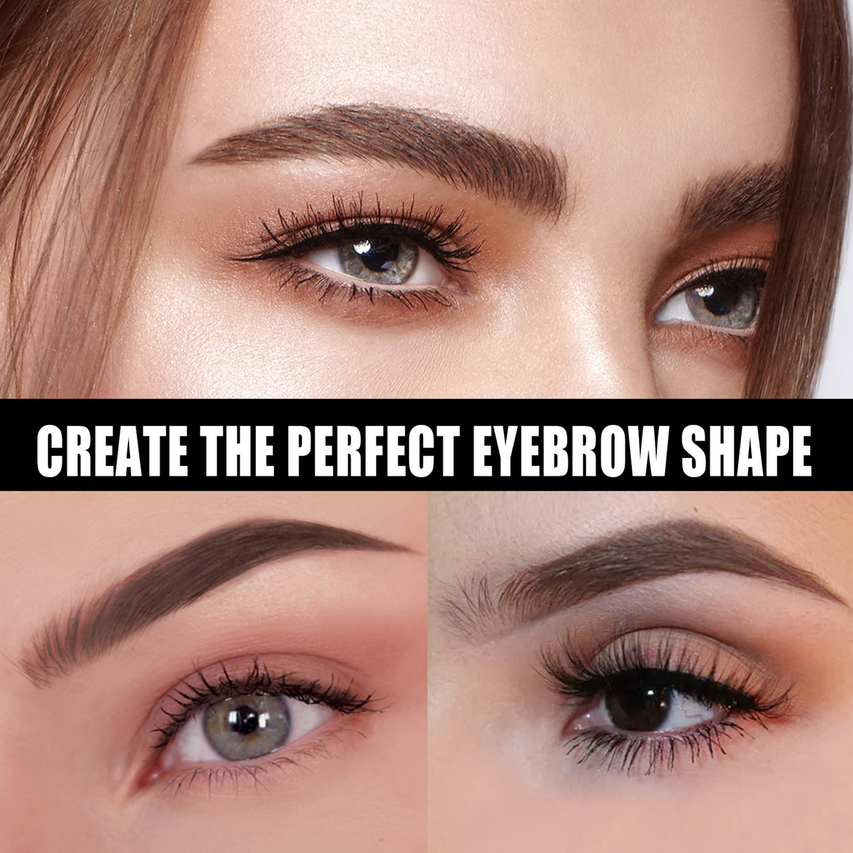 Eyebrow Stamp, Thrushy Brow Print Lazy Waterproof Sweatproof Makeup And Hairline Shade Powder - V.I.P Digital Presence