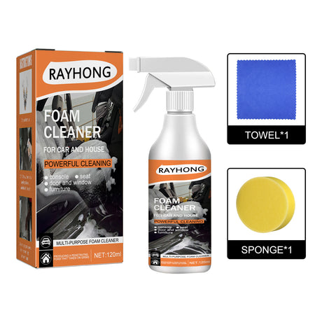 Multi-Purpose Foam Cleaner For Cars, Interior Steering Wheel Plastic Fabric Seat Stain Cleaner - V.I.P Digital Presence
