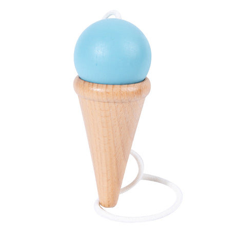 Hand eye coordination traditional toy wooden skill cup sensory integration training throwing and catching ball - V.I.P Digital Presence